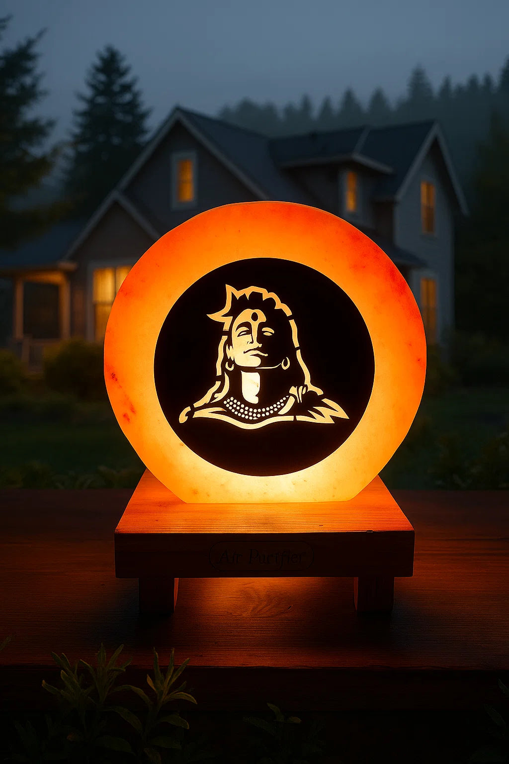 3D Rock Salt Lamp - Adiyog