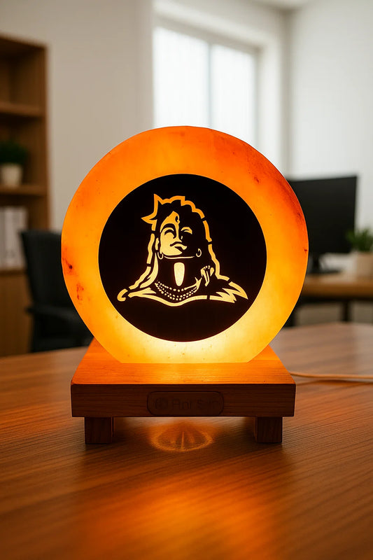 3D Rock Salt Lamp - Adiyog