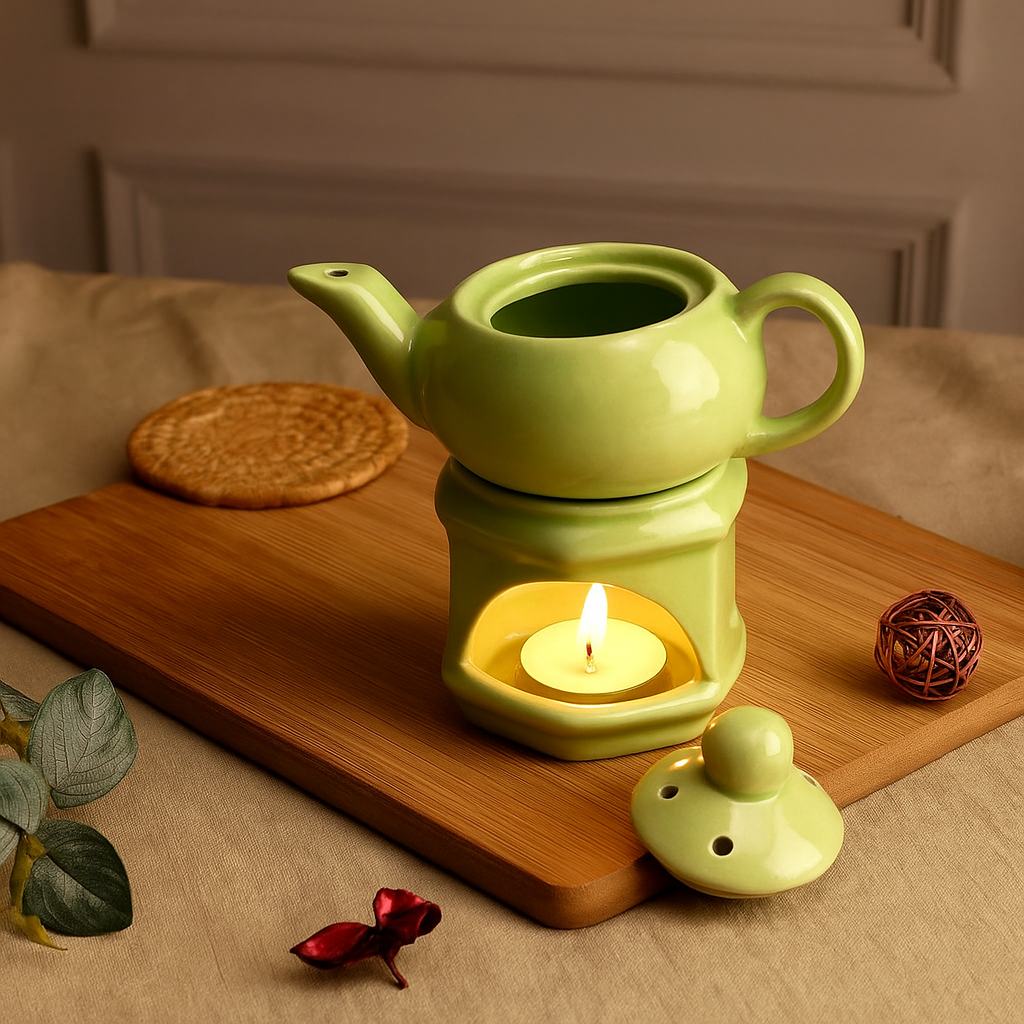 Ceramic Tea Pot Essential Oil Diffuser
