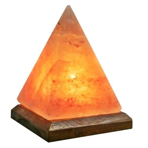 Natural Salt Lamp - Pyramid