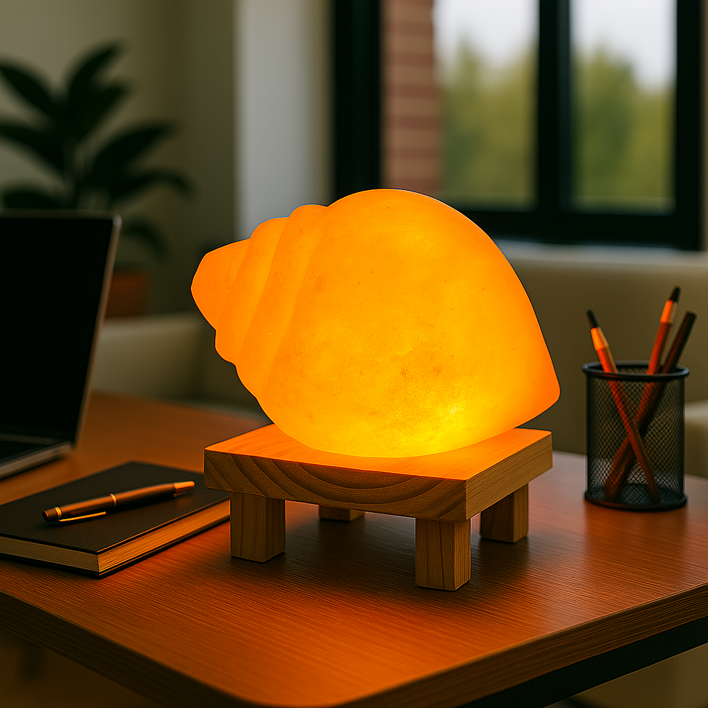 Natural Salt Lamp - Shankh