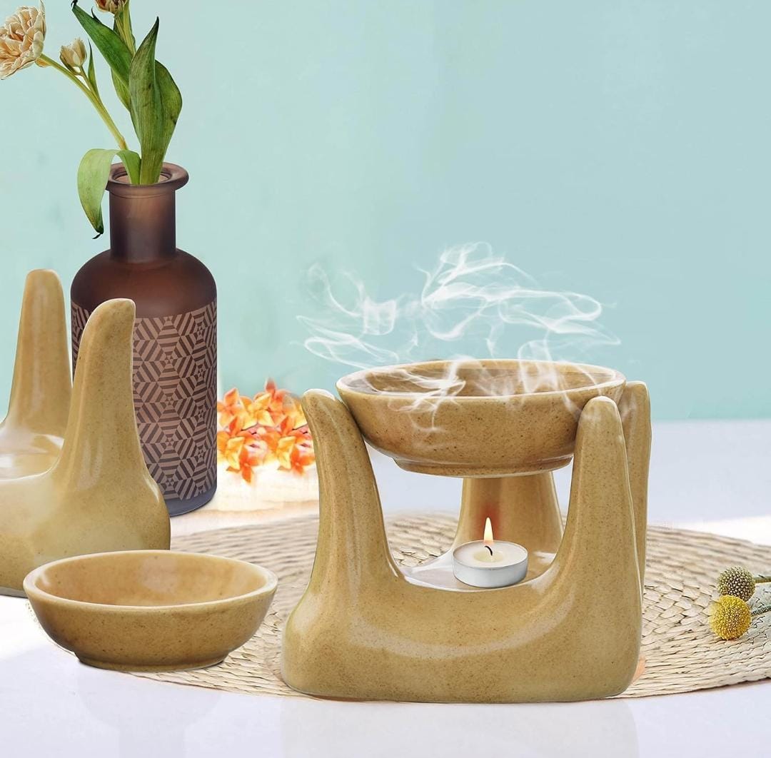 Ceramic Hand Essential Oil Diffuser