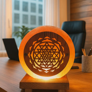 3D Rock Salt Lamp - Shiriyantra