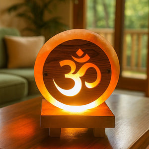 3D Rock Salt Lamp - Big Om