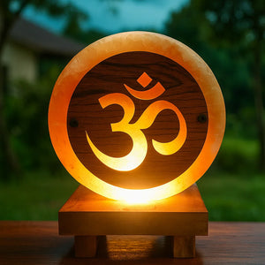 3D Rock Salt Lamp - Big Om
