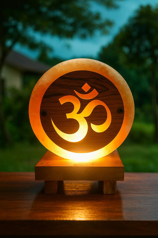 3D Rock Salt Lamp - Big Om