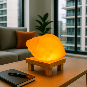 Natural Salt Lamp - Shankh